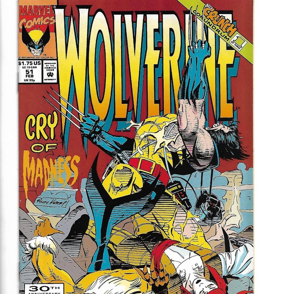 Vintage Marvel: Wolverine FEB 51